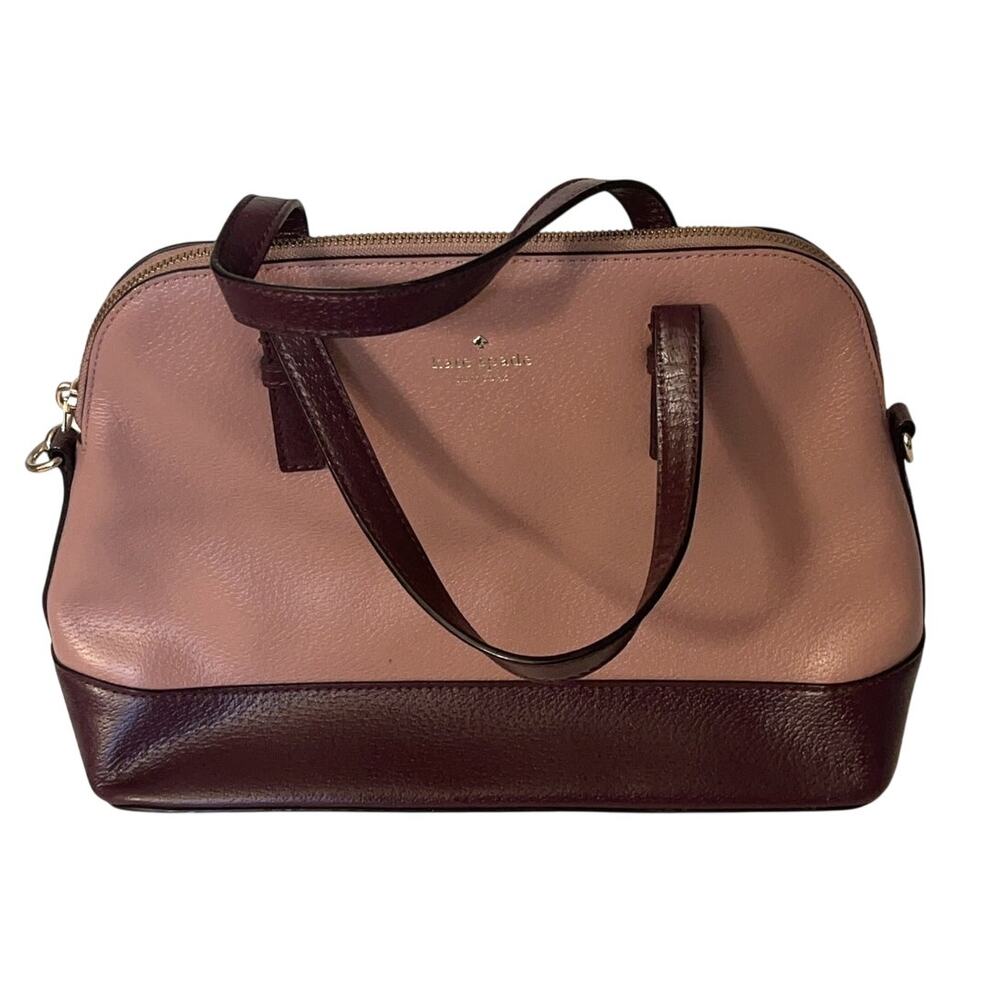 Kate Spade Grand Street Small Rachelle Satchel Colorblock Leather Bag